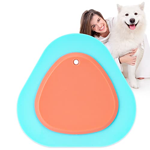 Mini Pet Hair Remover Triangular Silicone Lint Brush Dog Cat Hair Removal Device