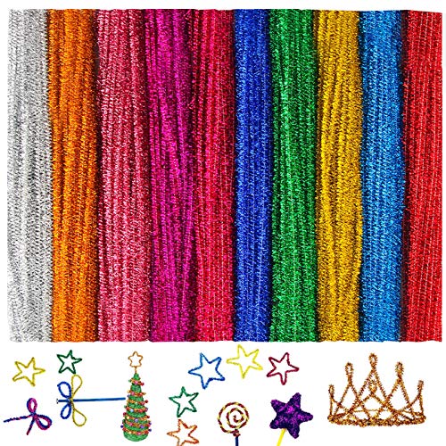 Value Pack Assorted Colors Chenille Stems Pipe Cleaners