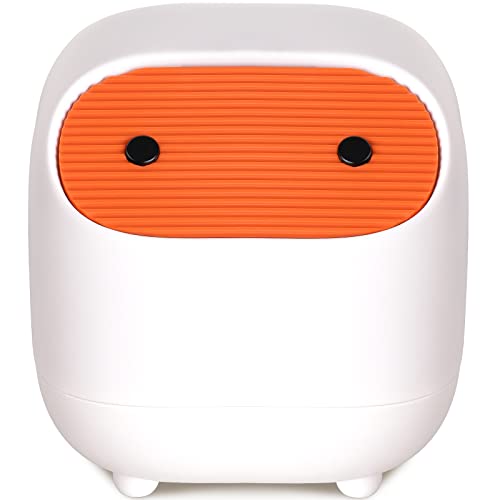 Mini Countertop Trash Can with 6 Rolls of Trash Bags