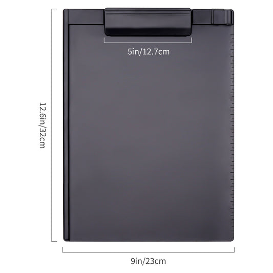 3-Pack Letter Size A4 Size Plastic Hardboard Clipboards, Stationery Document H