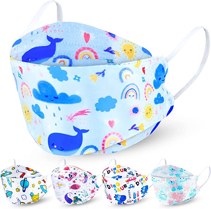 50PCS Kids Disposable Fish Shape Kawaii Dinosaur Rocket Octopus Mermaid Whale