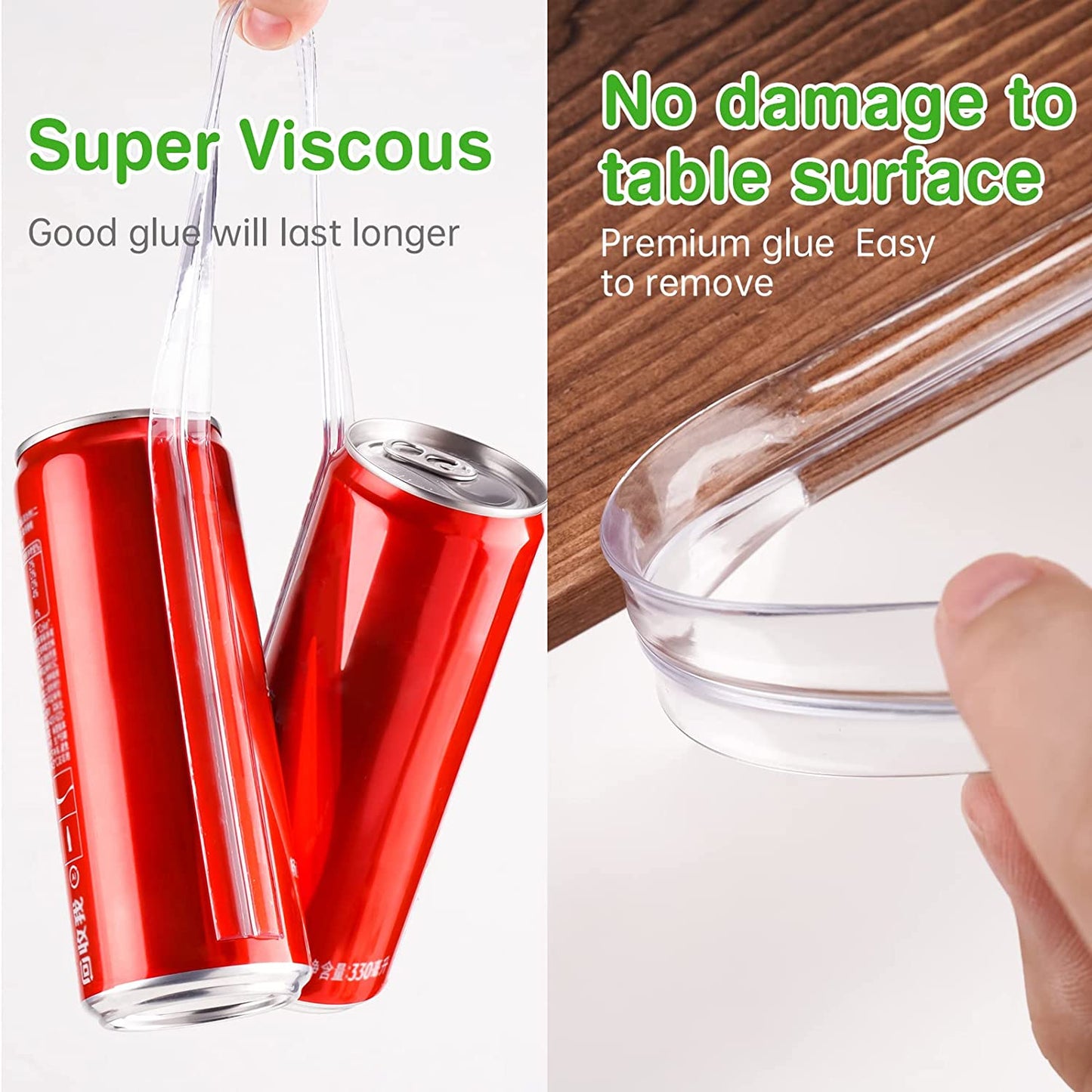 Baby Proofing 16ft/5m Soft Silicone Bumper Strip 4PCS Corner Protectors Scraper