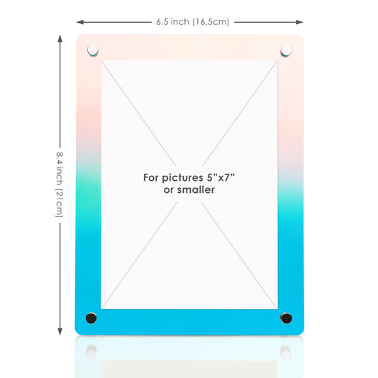 Acrylic Photo Frame - Thin, 5"x7"