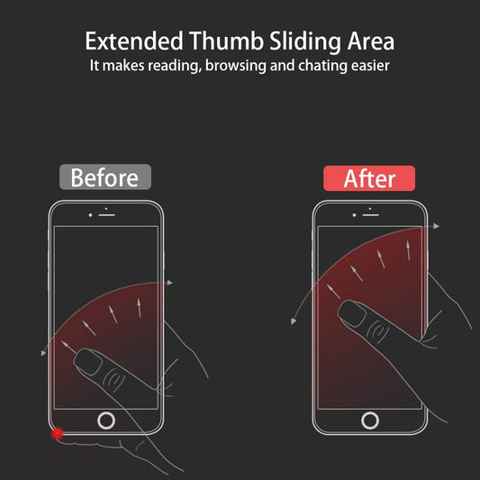 Ultra Slim Phone Ring Holder Thin Cell Phone Ring Stand Magnetic Car Mount Hook