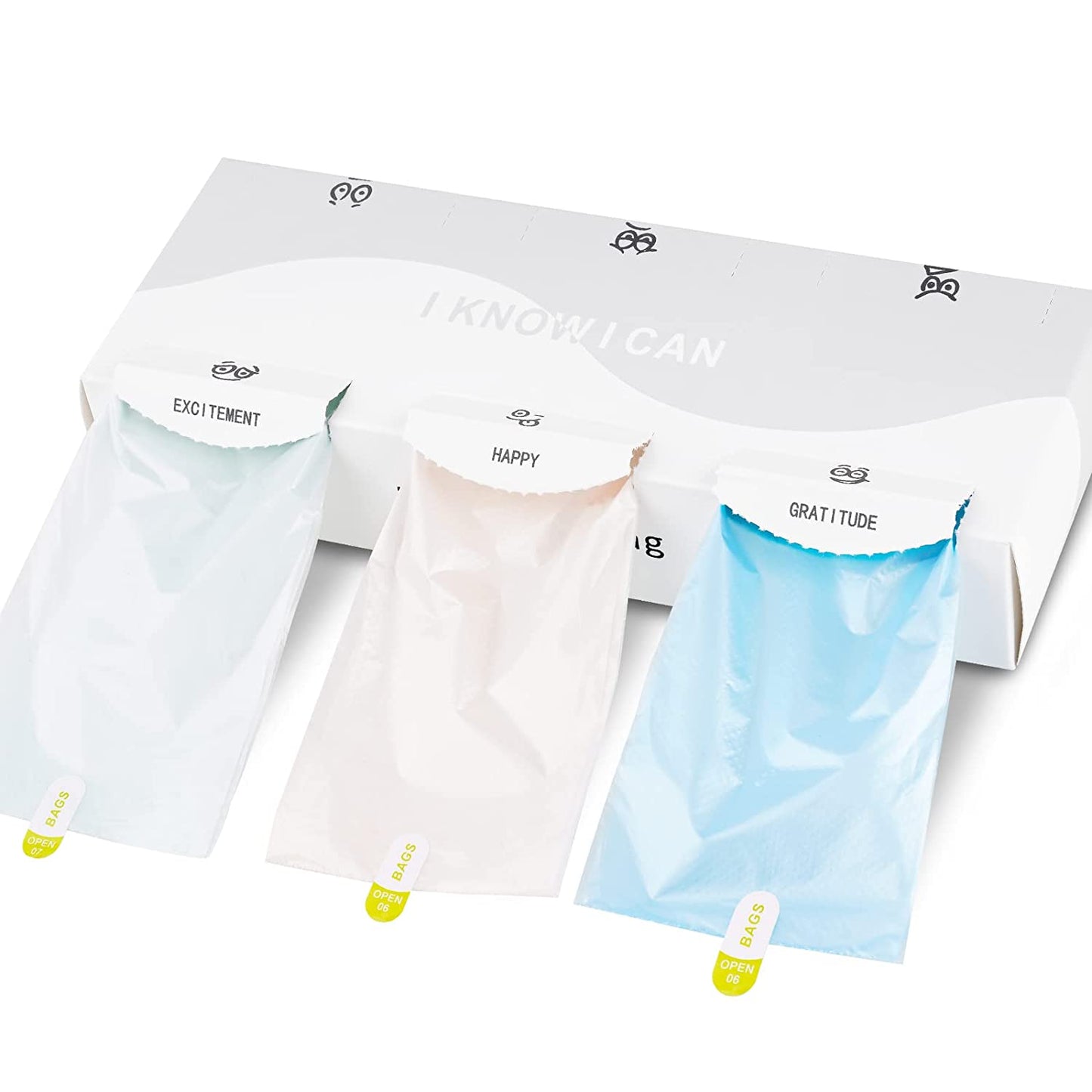 Small Disposable Trash Bags 6 Rolls/180PCS for Ninja Mini Desktop Trash Can