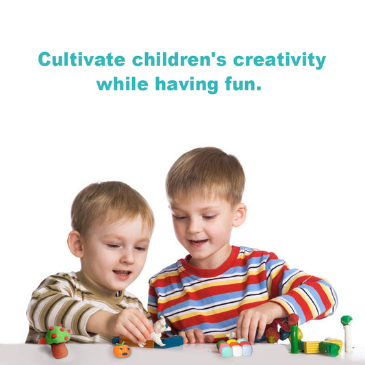 Air Dry Polymer Clay Soft 33 Colors Ultra Light Foam Clay Non-Toxic for Children