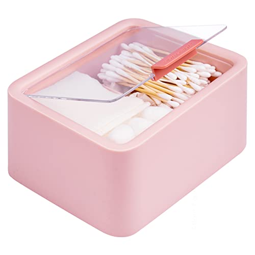 Vanity Makeup Organizer Plastic Bathroom Countertop Storage Cosmetic Box with