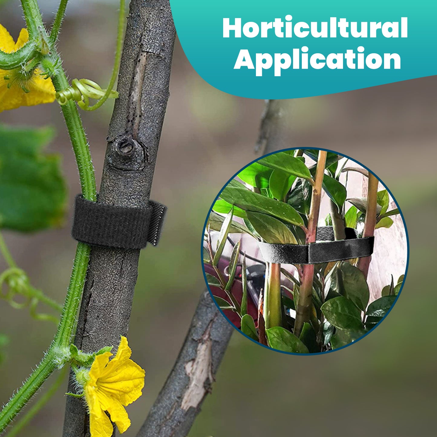 Easy Tear Self-Adhesive Nylon Cable Ties, 2 Rolls 0.59?”x16.4 FT Reusable Wire