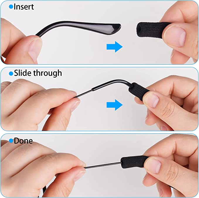 Adjustable Eyeglasses Sunglasses Holder Strap Cord 8PCS Sports Eyeglass Retainer