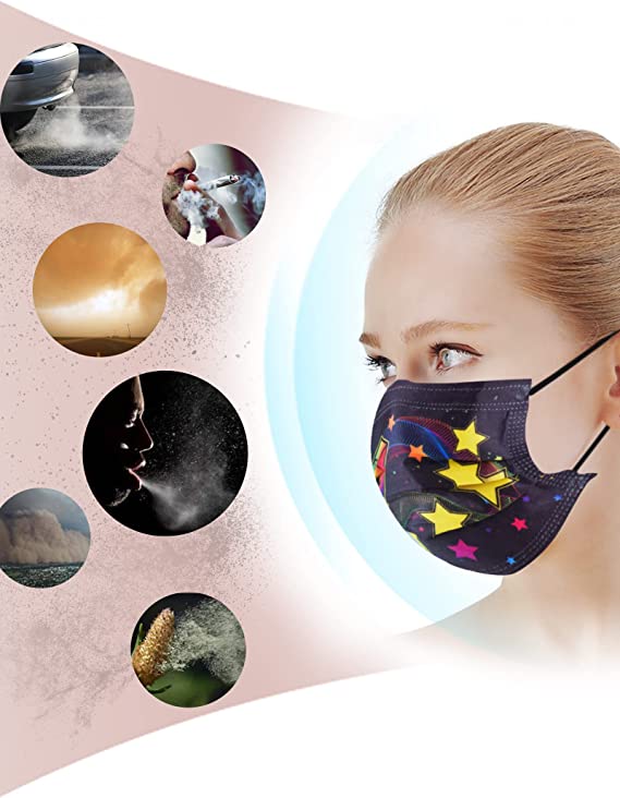 50PCS Adult Disposable s Single-Wrapped 2 New Designs Geometric Aci