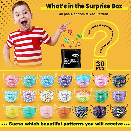 30PCS Kids Disposable Assortment Box Random Bulk Pack Individually Wrap