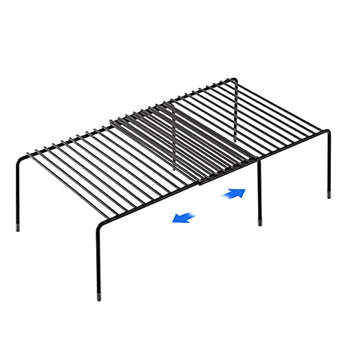 Expandable Shelf Organize Kitchen Countertop Metal Cabinet Organize Pantry Shelf