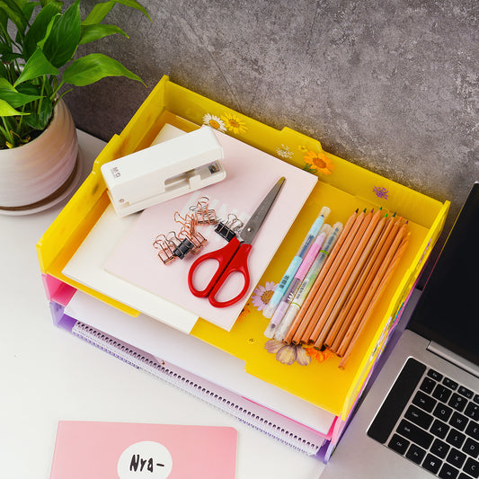 Resin Molds for Stackable Letter Tray DIY, Silicone Epoxy Casting Molds Set Mu