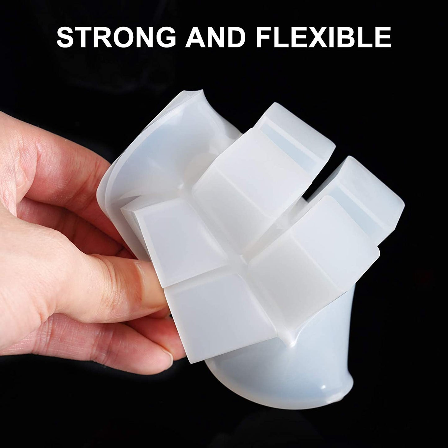 Multipurpose Jewelry Organizer Resin Casting Soft Silicone Molds + Support Stand