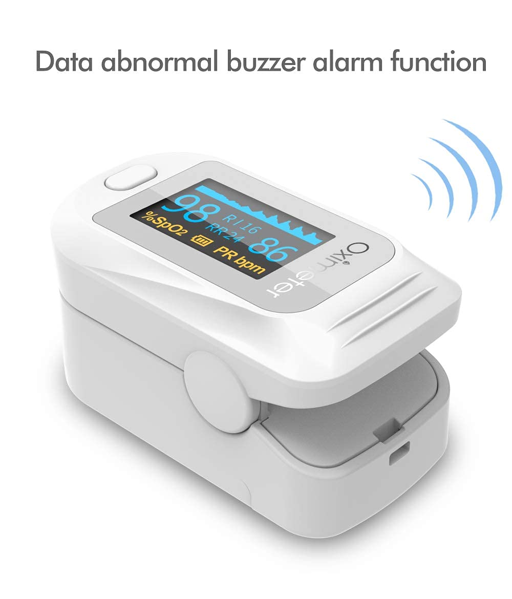 Fingertip Pulse Oximeter Blood Oxygen Saturation Perfusion Pulse Respiratory