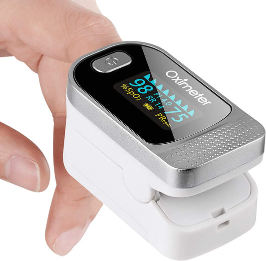 M130T Fingertip Pulse Oximeter Blood Oxygen Saturation Level SpO2 Pulse Rate PR