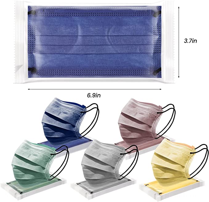 50-Pack Individually Wrapped Disposable s Adults Size Elegant