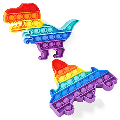 Fidget Pack 2-Pack Push Pop Bubble Fidget Sensory Toy, Fidget Toys for Stress