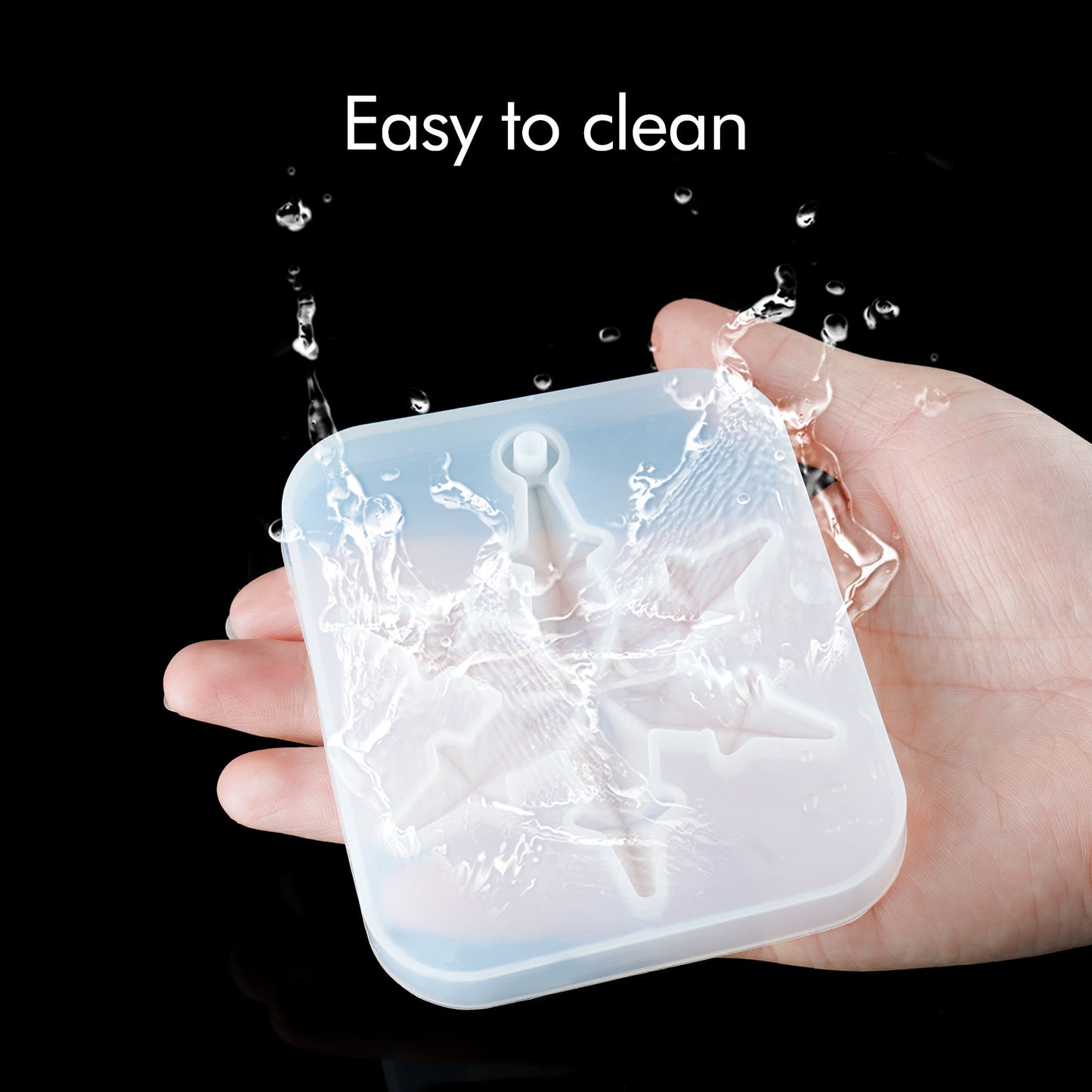 DIY Epoxy Resin Casting Silicone Mold 11 Snowflake Handmade Christmas Tree