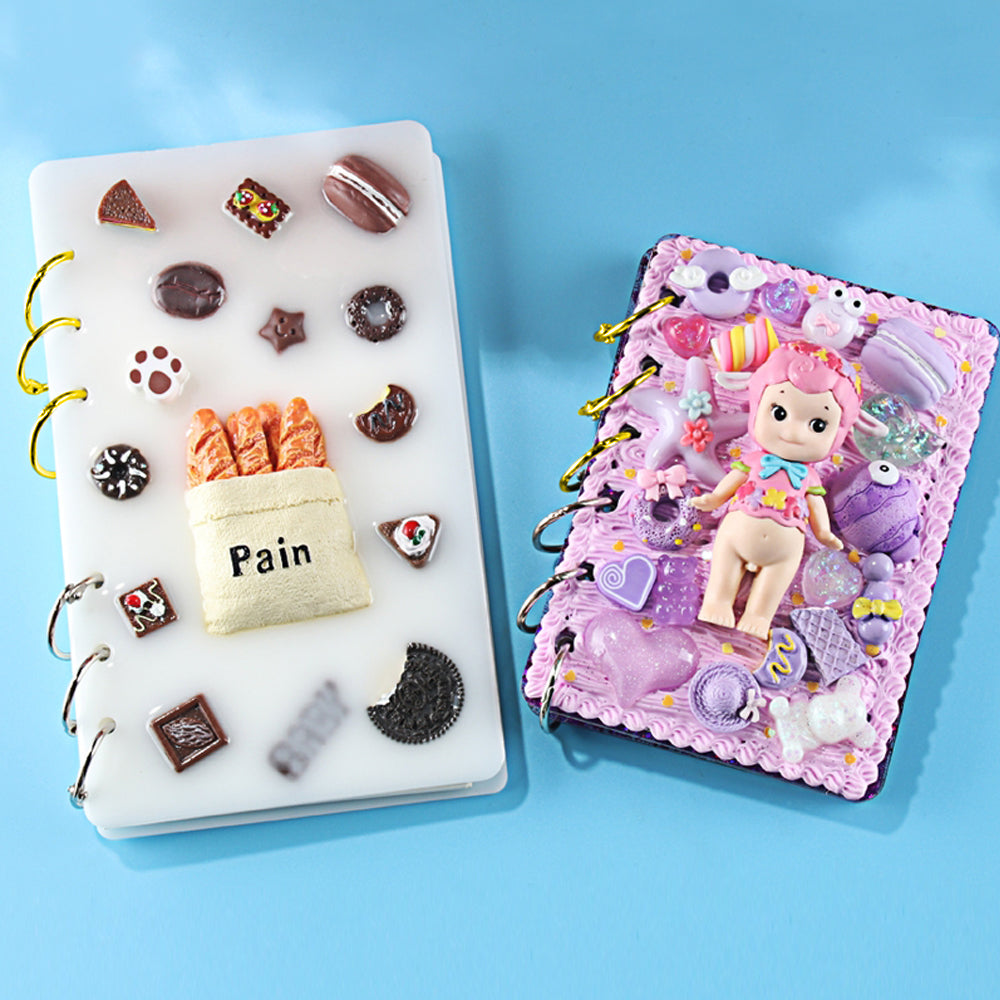 Note Book Cover Resin Mold Clear Casting Epoxy Resin Molds Book Cover