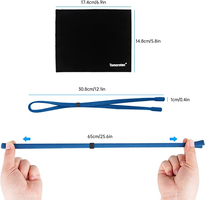 Adjustable Eyeglasses Sunglasses Holder Strap Cord 8PCS Sports Eyeglass Retainer