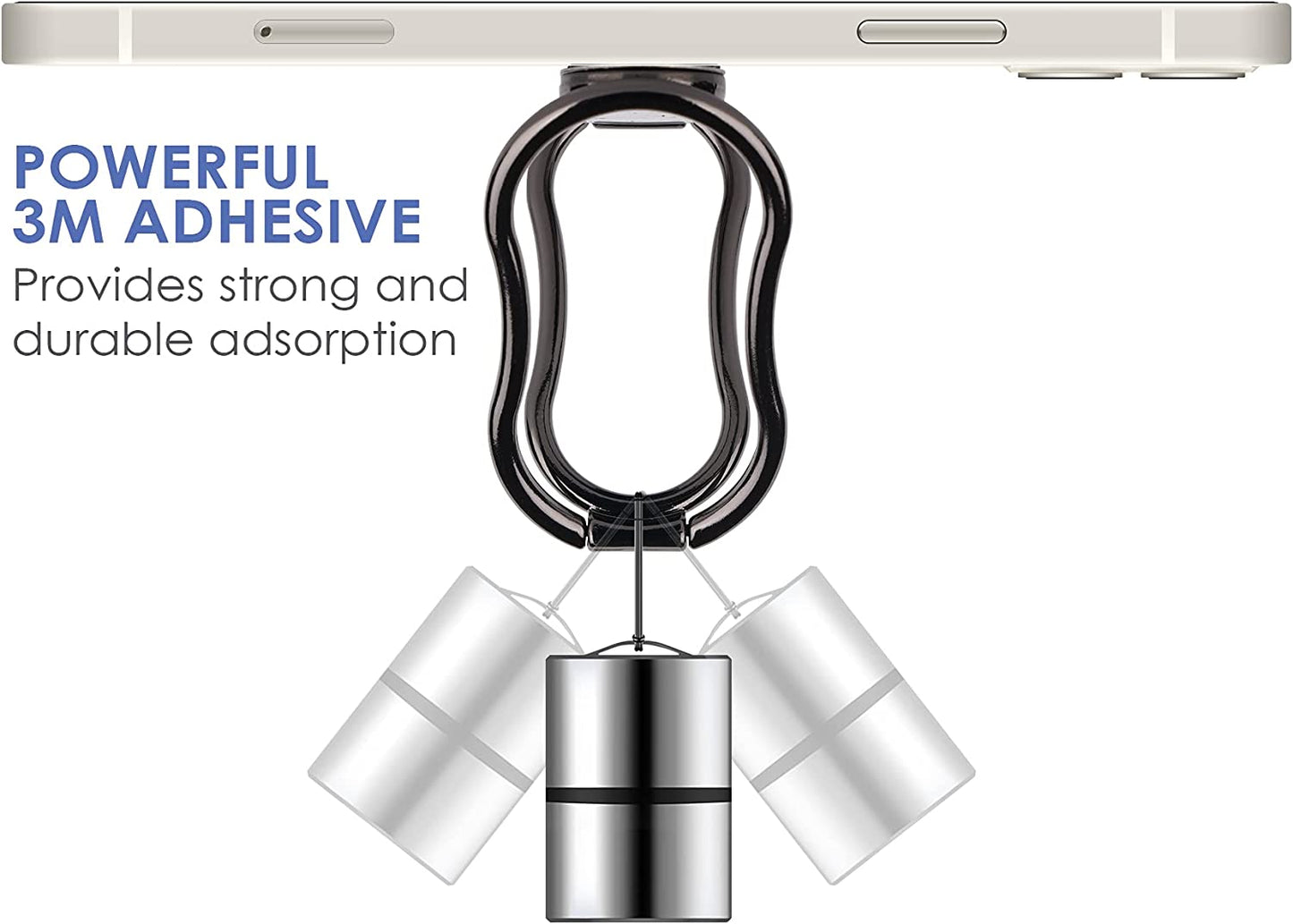 Foldable Phone Ring Holder Finger Kickstand Rotation Stand Metal Ultra-Thin Back