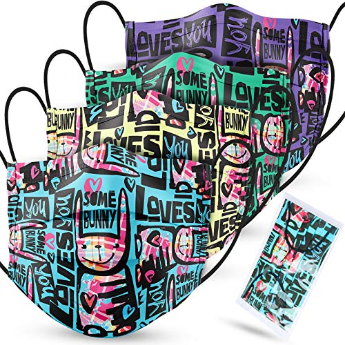 Adult Disposable 60PCS Unisex Punk Rock Rabbit Individual Wrap Soft Fabric