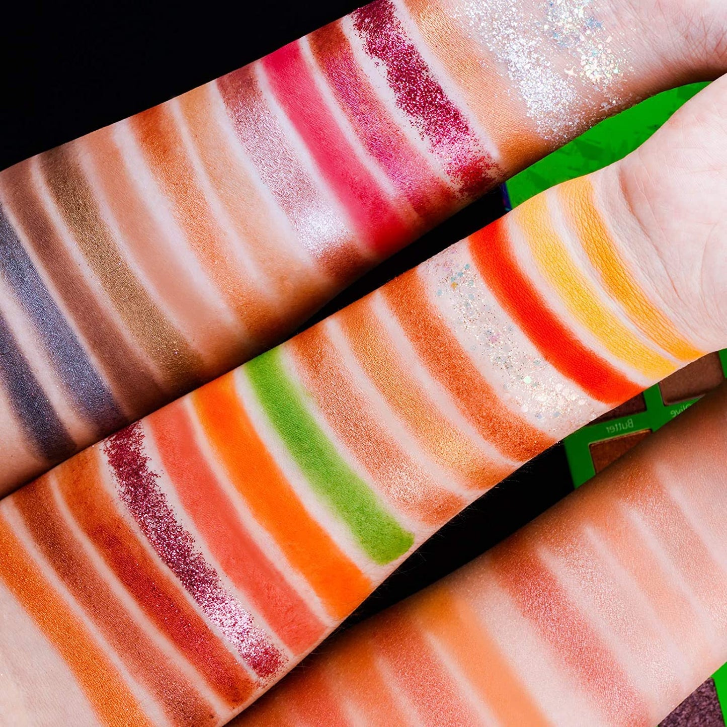 Aphlos 42 Shades Eyeshadow Palette Colorful Rainforest