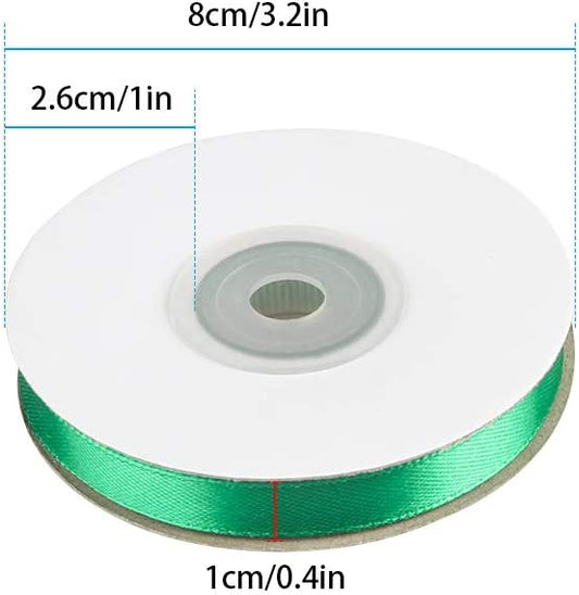 Value Satin Ribbon Pack 30 Color 750 Yard Total 3/8 inch 25 Yard Each Silk Satin