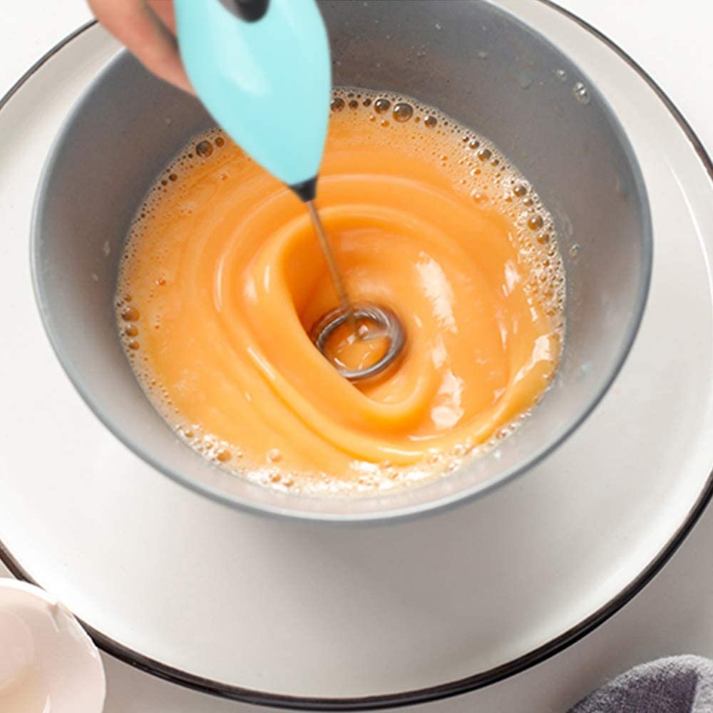 Whisk Foam Maker Handheld Drink Mixer High Power Mini Steam-Free Stainless Steel