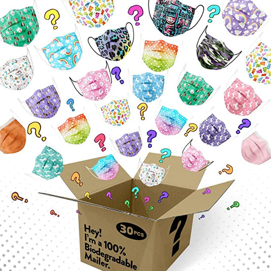 30PCS Kids Disposable Assortment Box Random Bulk Pack Individually Wrap