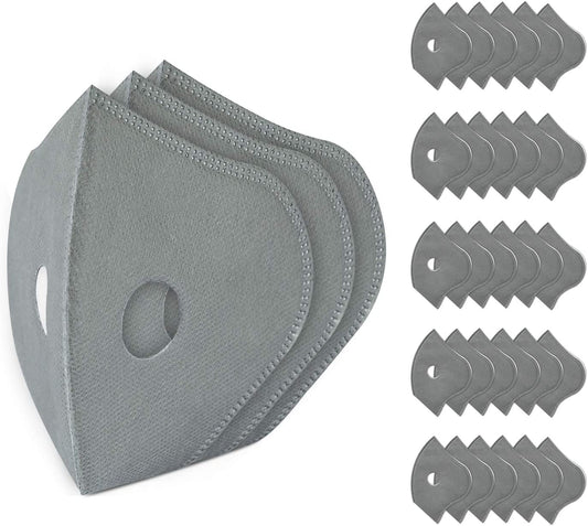 30-Pack Filter Replacement Pads Breathable for Woodwork Universal Fit Adult Size