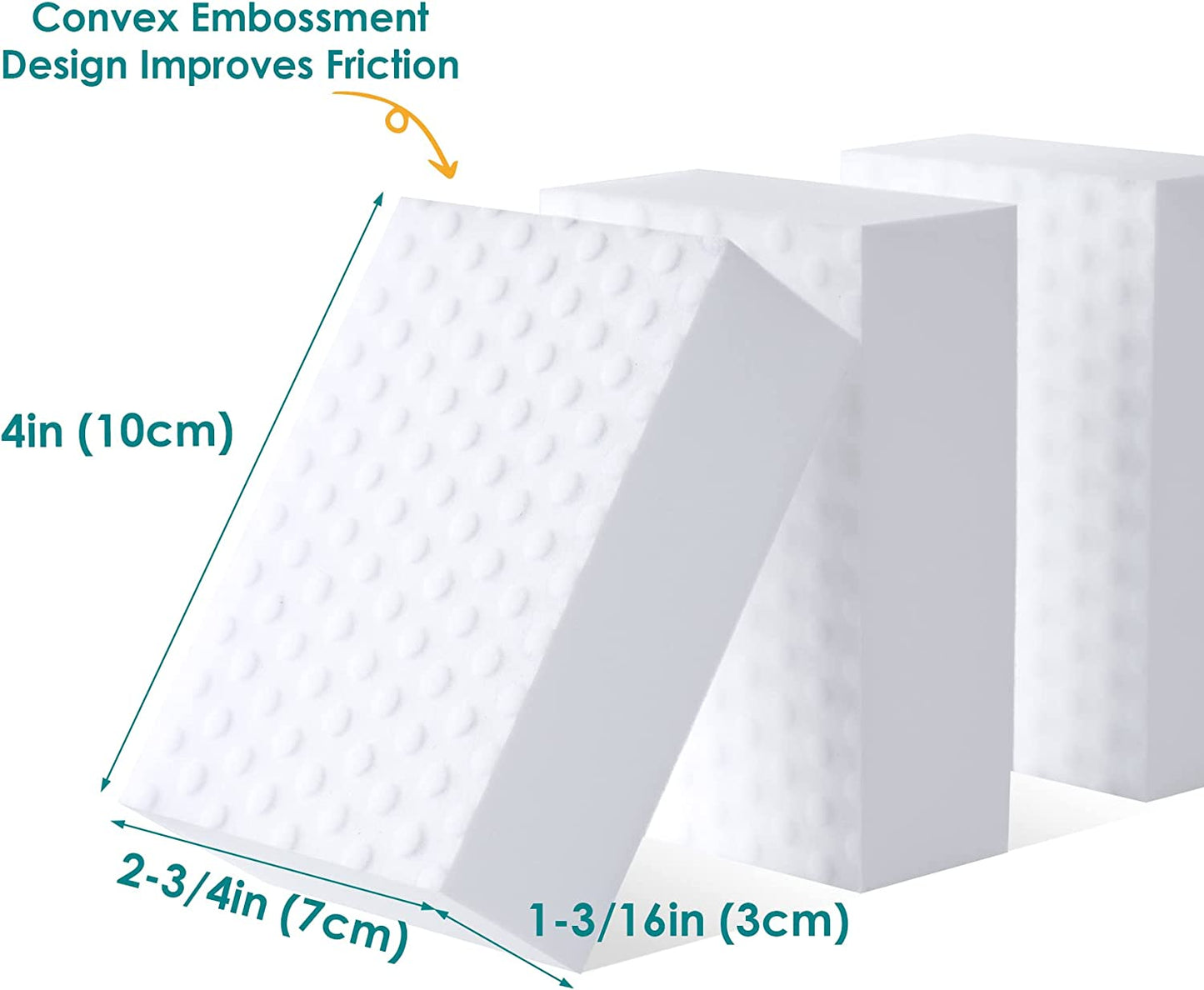 Magic Nano Sponge Erasers 20PCS Multi-Functional Melamine Cleaning Foam Cleaner