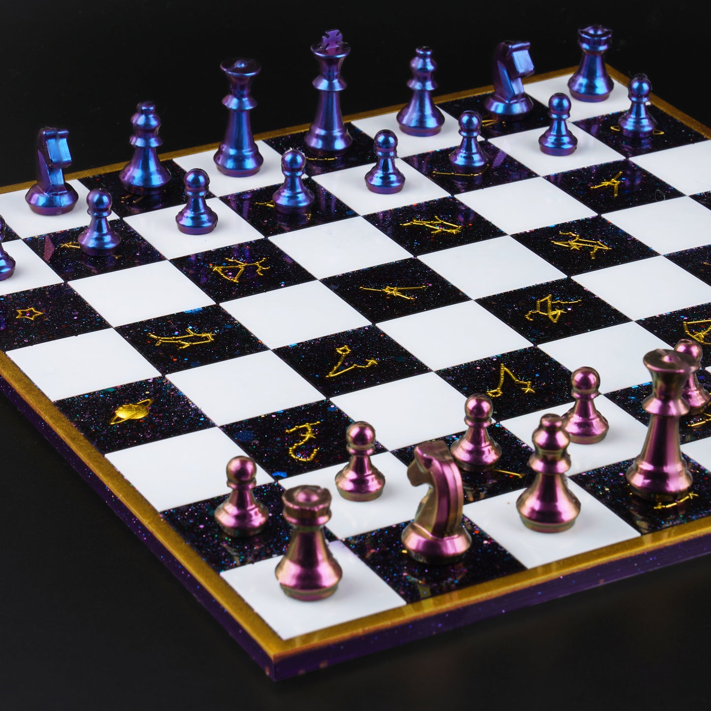 Chess Board Mold Resin Casting 12.4"x12.4" Soft Silicone 3D Art DIY Crafts