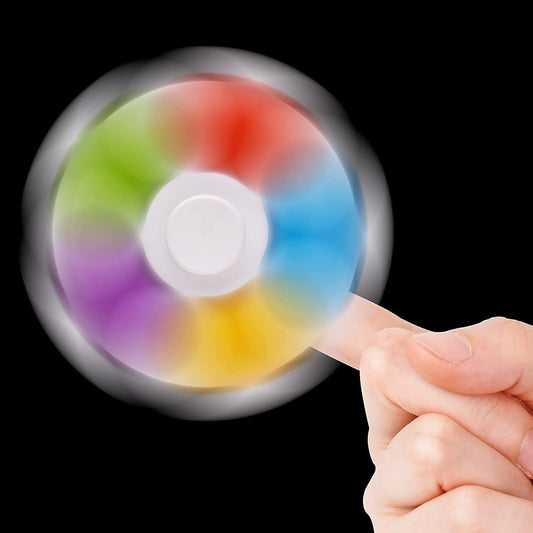 2-Pack 2-in-1 Pop Bubble Fidget Spinner Set (10-Bubble + 5-Bubble), Push Bubbl