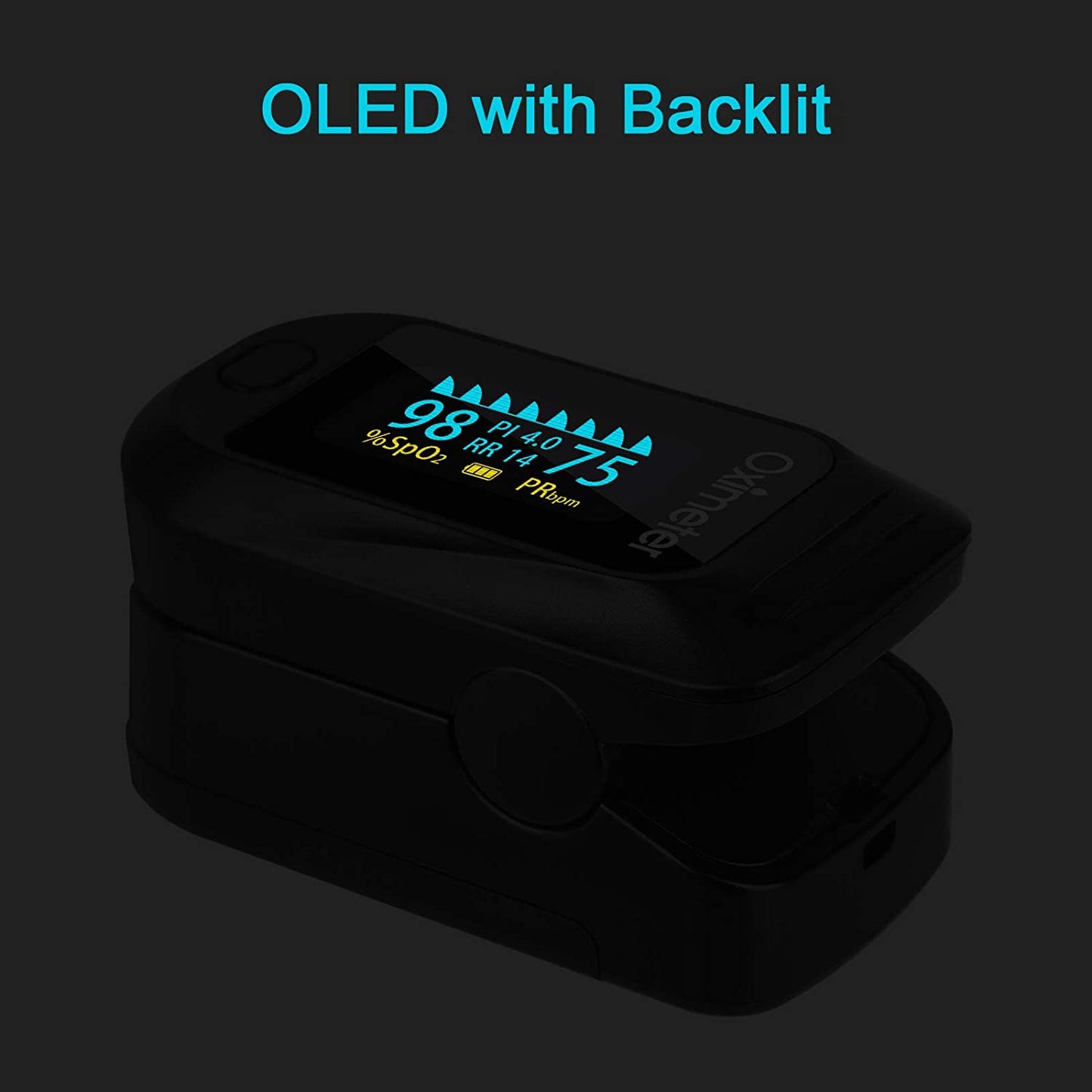 Fingertip Pulse Oximeter Blood Oxygen Saturation Perfusion Pulse Respiratory