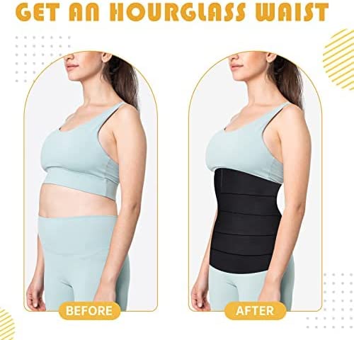 Waist Trainer Plus Size for Women 16.4ft/5m Long Adjustable Weight Loss Quick