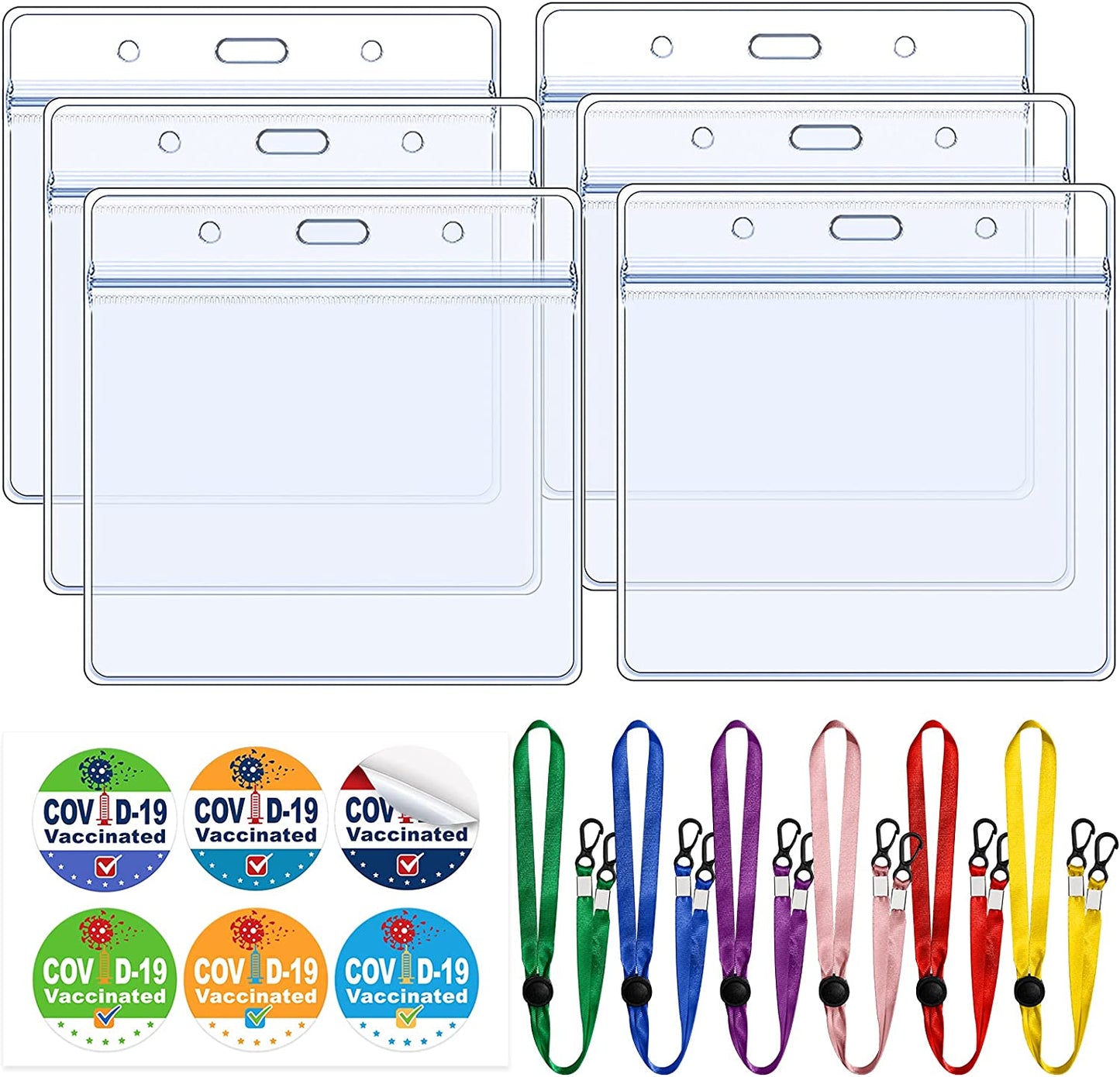 Record Protector Kit 6PCS CDC Card Cover Holder 4X3