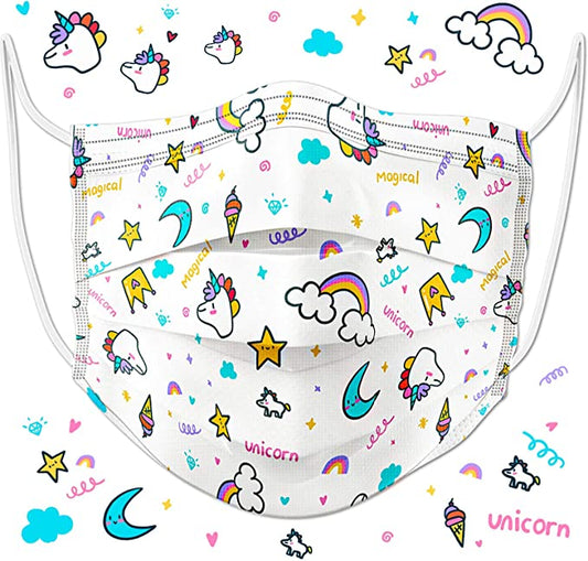 Kids 80PC Disposable Individually Packaged Cartoon Patterns