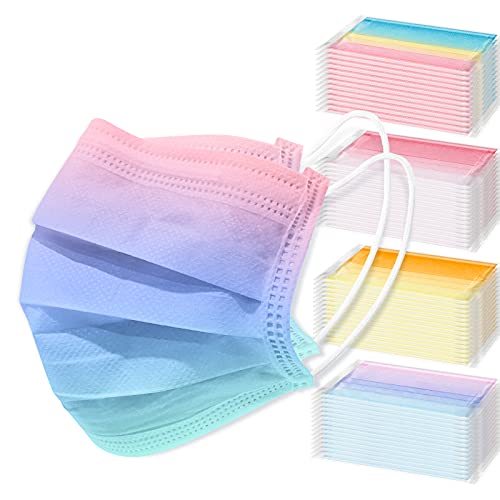 60-Pack Adult Disposable Protective Individually Wrapped Gradient