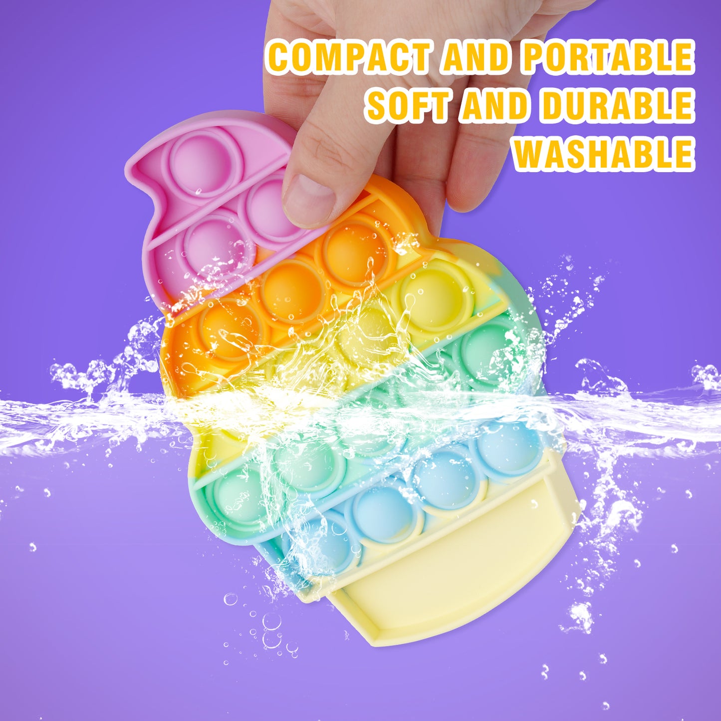 Push Pop Bubble Fidget Sensory Toy for Special Needs Fidget Pack Stress Reduce