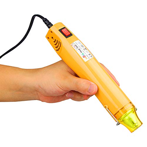 Power Adjustable Heat Gun Up to 660F Handheld Electric Hot Air 350W Portable