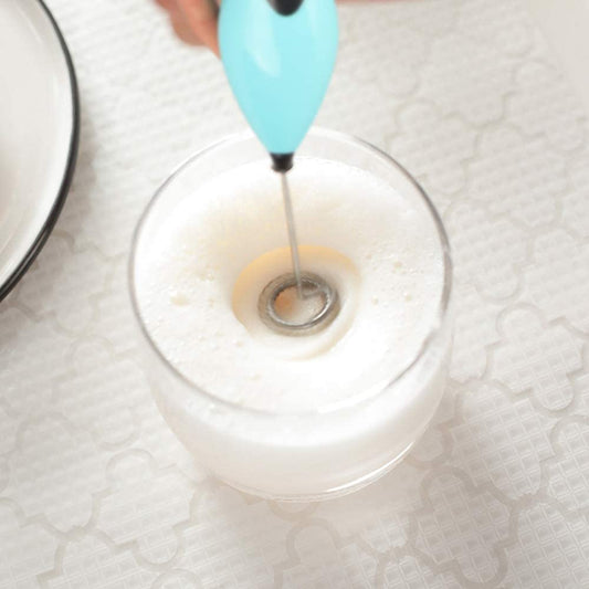 Whisk Foam Maker Handheld Drink Mixer High Power Mini Steam-Free Stainless Steel