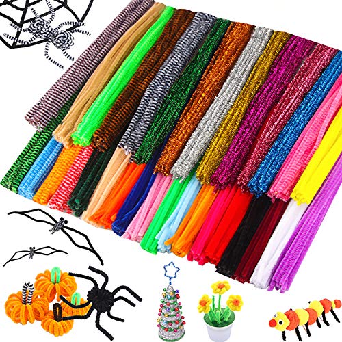 Value Pack Assorted Colors Chenille Stems Pipe Cleaners