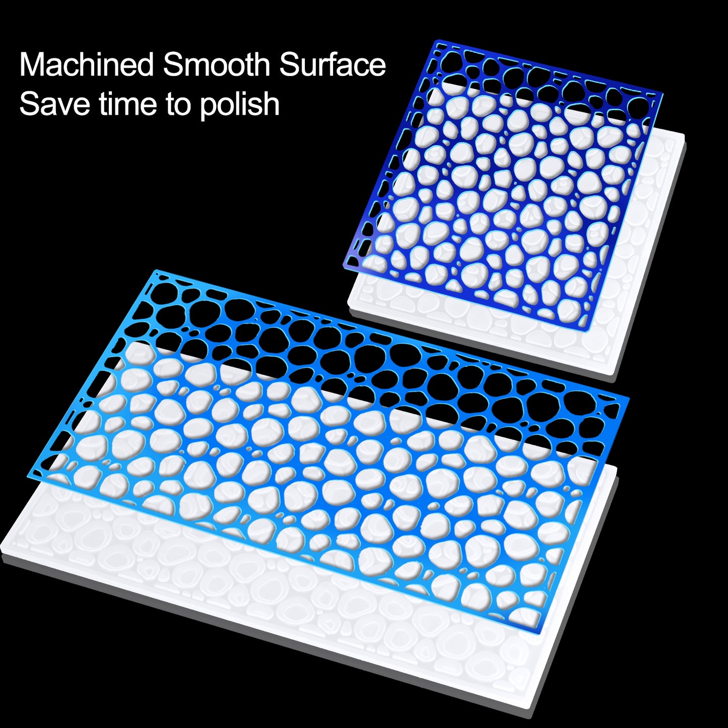 Water Ripple Effect for Resin Molds, DIY Silicone Epoxy Casting Thin Flexible