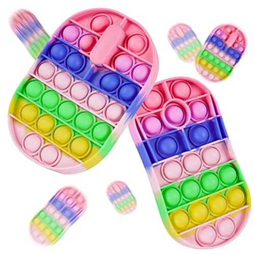 2PCS Large Bubble Computer Mouse Push Pop Fidget Sensory Toys