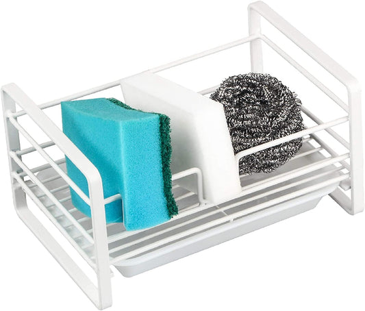 Sponge Holder Sponge Drain Rack Holder Kitchen Storage Basket Kitchen Bathroom