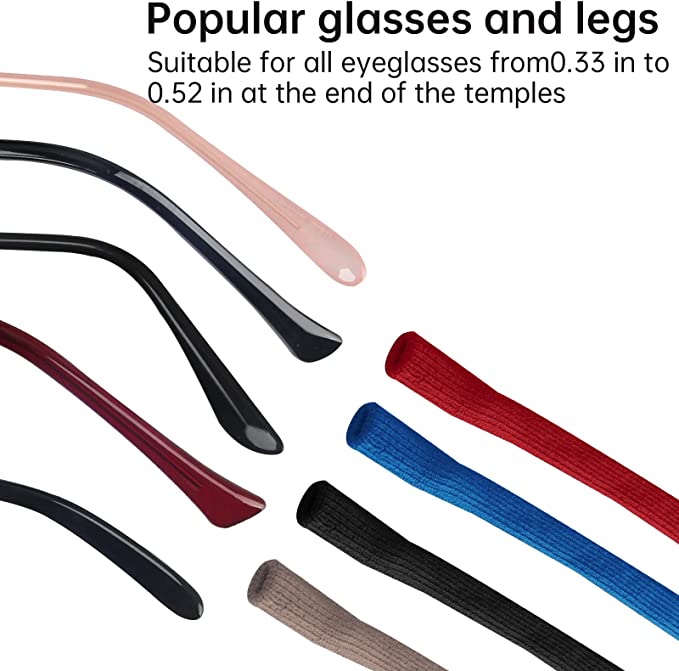 Adjustable Eyeglasses Sunglasses Holder Strap Cord 8PCS Sports Eyeglass Retainer