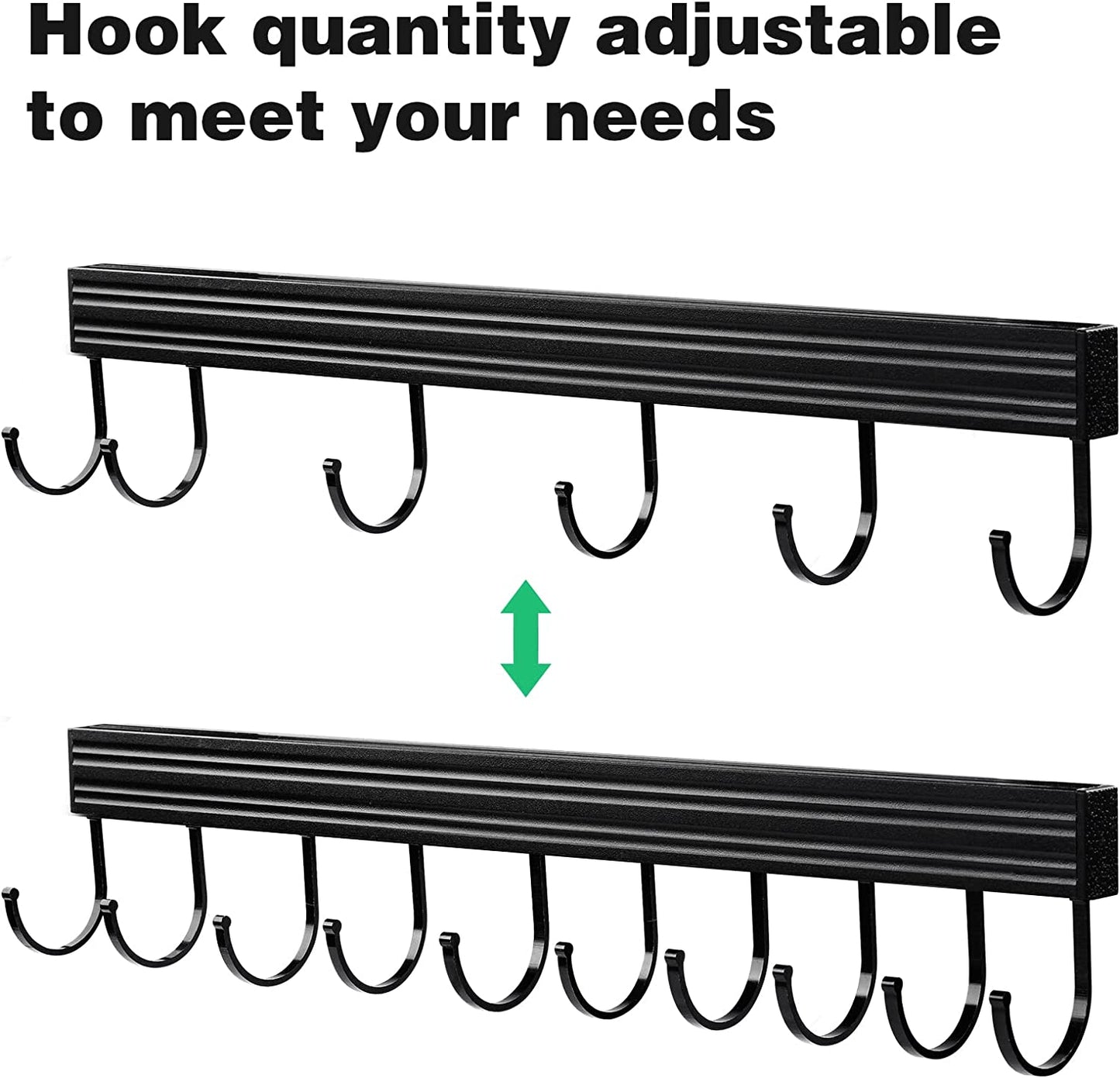 Wall Mounted Coat Racks for Hanging Towel Hat Key Purse Bag Kitchen Utensil 3PCS