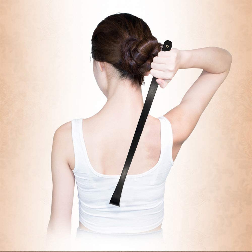 100% Natural Wood Back Massager, Therapeutic Back Scratchers, Body Relaxation Ma